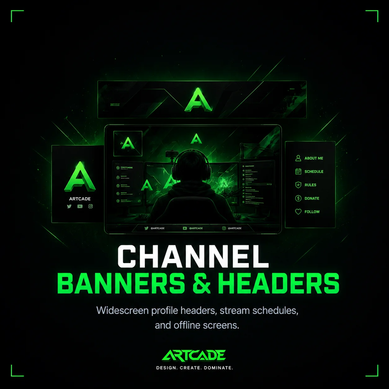 Channel Banners & Headers